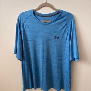 Under Armour Men's Short Sleeve Blue Tee